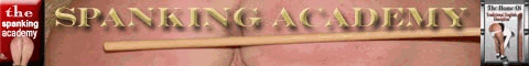 Spanking Academy for naughty schoolgirls. Hard spanking and caning pictures